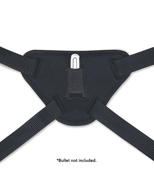 b-vibe Beginner Strap-On Harness Set - With 5” Silicone Dildo Peg