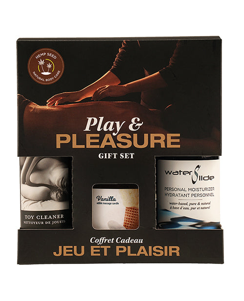 Earthly Body Play & Pleasure Gift Set - Assorted Scents