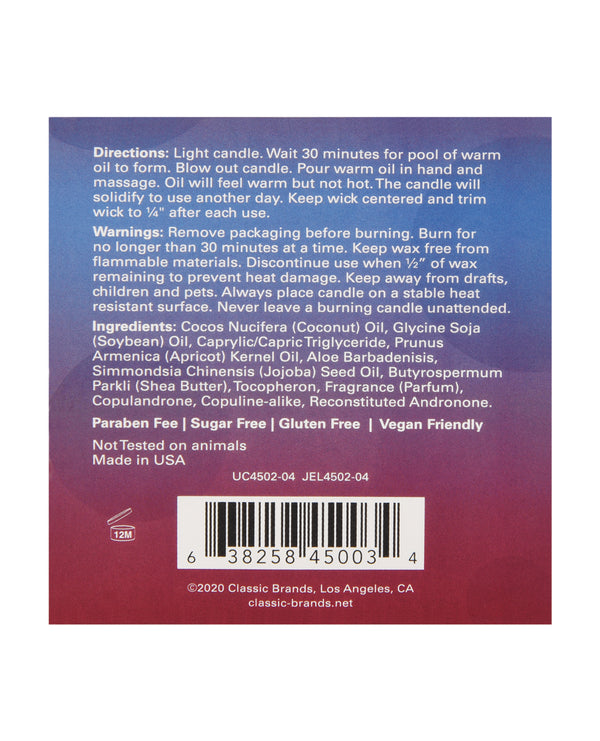 Jelique Massage Candle - Assorted Scents