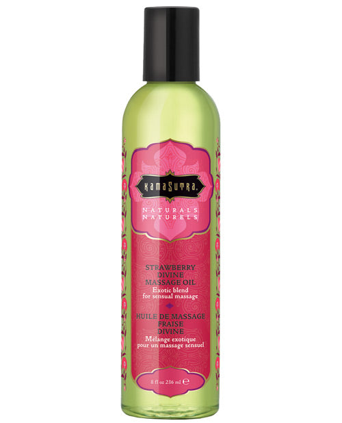 Kama Sutra Naturals Massage Oil 8 oz - Assorted Scents
