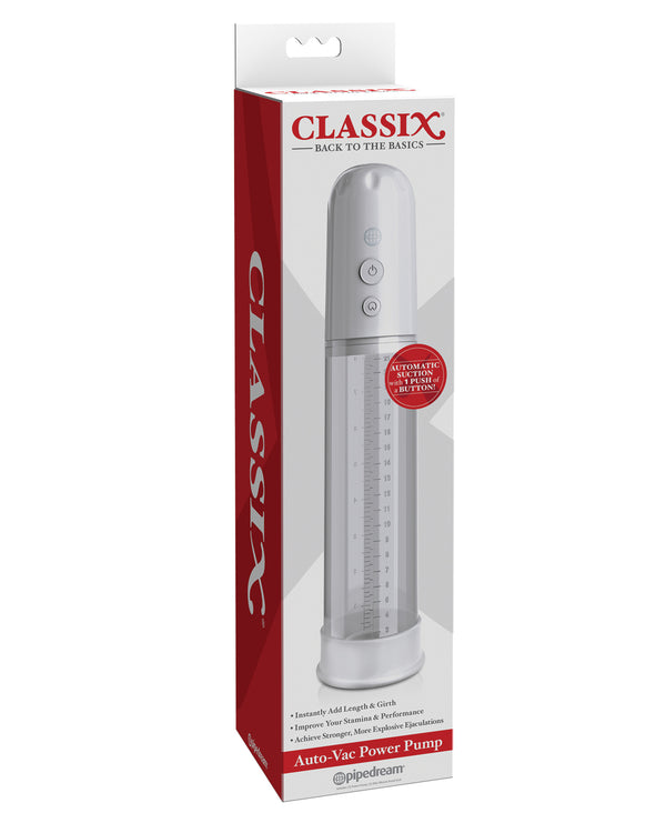 Classix Auto Vac Power Pump - Assorted Colors
