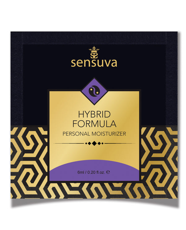 Sensuva Hybrid Personal Moisturizer Single Use Packet - Assorted Scents