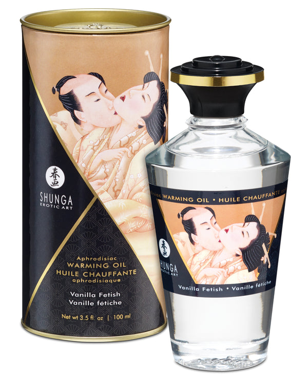 Shunga Warming Oil - 3.5 oz