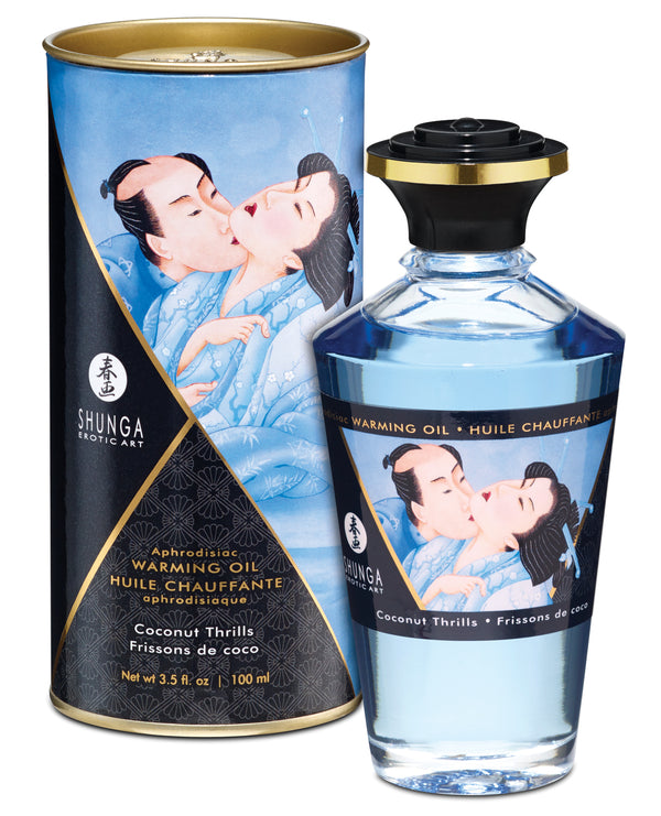 Shunga Warming Oil - 3.5 oz
