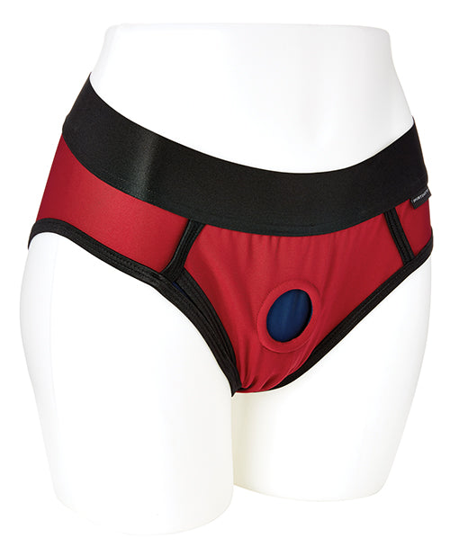 Sportsheets Em.Ex. Contour Harness - Red