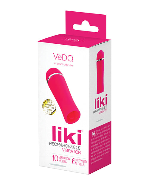 Vedo Liki Rechargeable Flicker Vibe - Assorted Colors