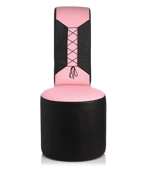 Master Series Stiletto Sex Chair - Pink/Black Drop Ship Only Freight $48