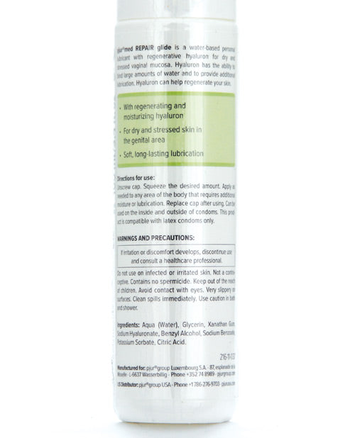Pjur Med Repair Glide Water Based Personal Lubricant - 100ml Bottle