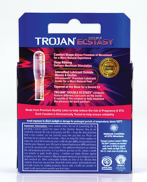 Trojan Double Ecstasy Condoms