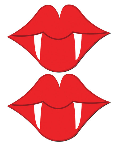 Pastease Premium Halloween Lip Fang Pastie O/S
