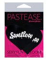 Pastease Premium Swallow Hearts - Black/White O/S