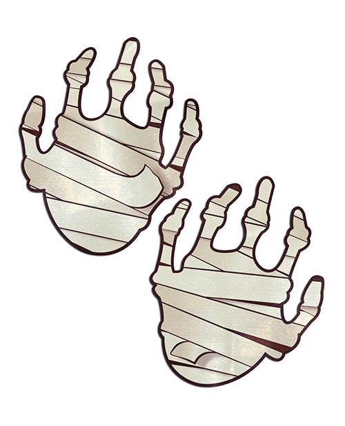 Pastease Premium Mummy Hands - White O/S