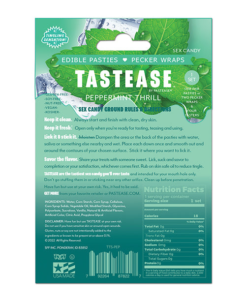 Pastease Tastease Tasty Sex Candy - Peppermint O/S