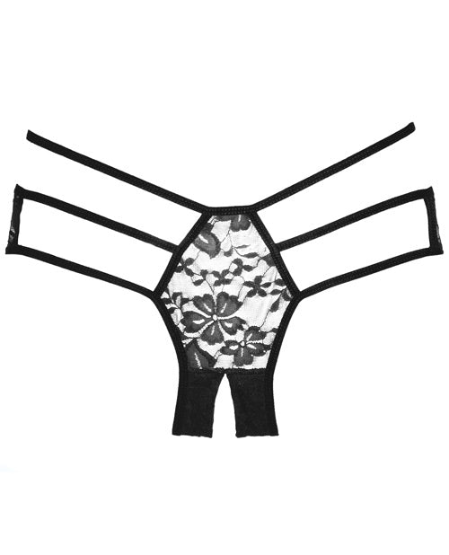 Adore Lace Sweet Heavens Panty Black O/S