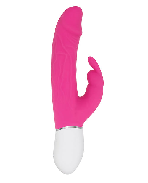 Adam & Eve Realistic Rabbit Dual Stimulator - Pink