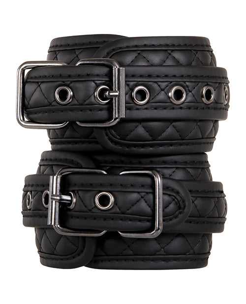 Adam & Eve's Fetish Dreams Ankle Cuffs - Black