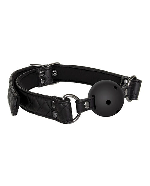 Adam & Eve's Fetish Dreams Ball Gag - Black
