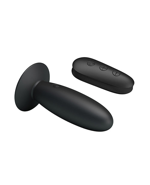 Mr.Play Remote Control Vibrating Plug - Black