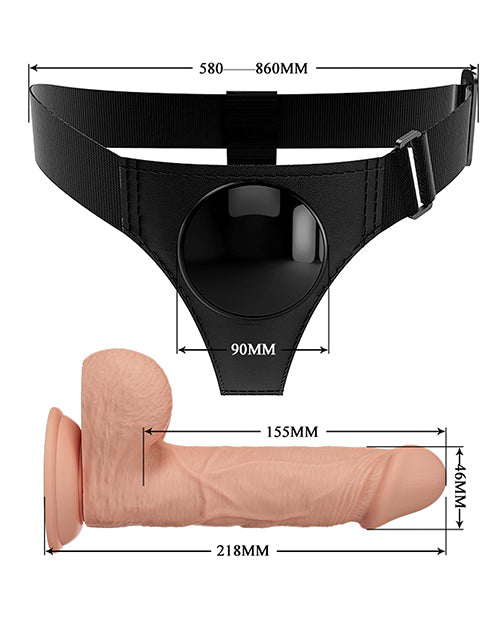Pretty Love Jerry Universal Harness Brief w/7.6