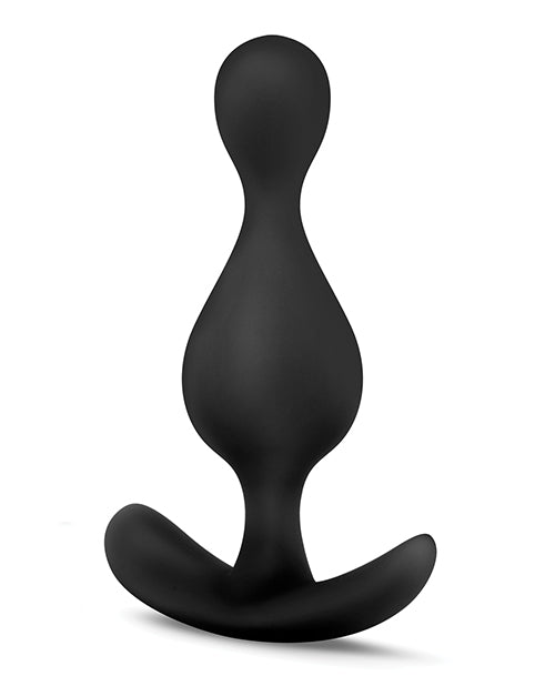 Blush Anal Adventures Wave Plug - Black