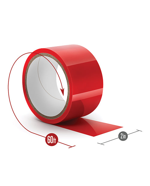 Blush Temptasia 60 ft Bondage Tape - Red