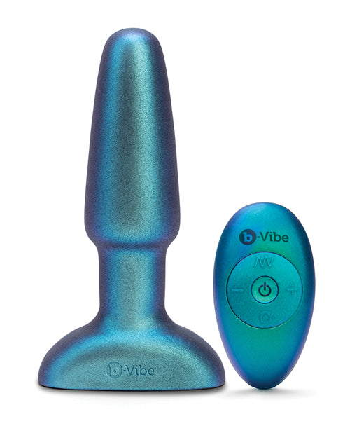 b-Vibe 5 Year Anniversary Collection Rimming 2 Rotating & Vibrating Remote Control Plug Set - Spa