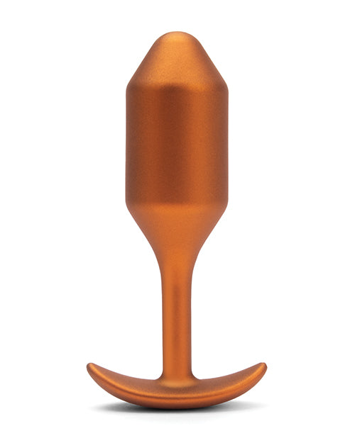 b-Vibe 5 Year Anniversary Collection Snug Plug 2 Weighted Silicone Plug Set - Sunburst