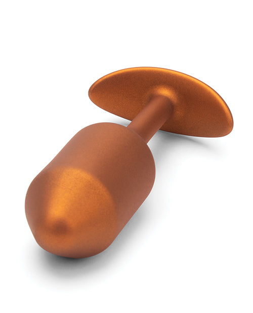 b-Vibe 5 Year Anniversary Collection Snug Plug 2 Weighted Silicone Plug Set - Sunburst