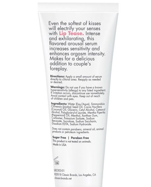 CGC Lip Tease Kissable Stimulant
