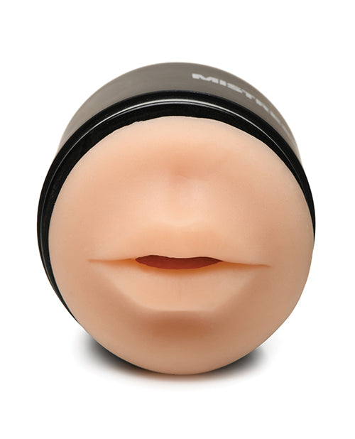 Curve Novelties Mistress Double Shot Mini Masturbator Ass & Mouth - Light