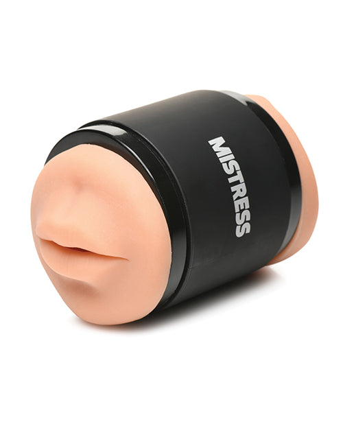 Curve Novelties Mistress Double Shot Mini Masturbator Ass & Mouth - Medium