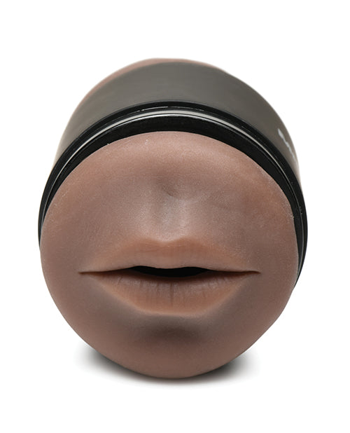 Curve Novelties Mistress Double Shot Mini Masturbator Ass & Mouth - Dark