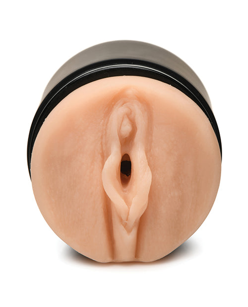 Curve Novelties Mistress Double Shot Mini Masturbator Mouth & Pussy - Light