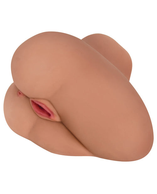 Curve Mistress Vibrating BioSkin Side Saddle Alexis - Latte