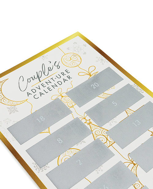 Couple's Advent-ure Scratch Calendar