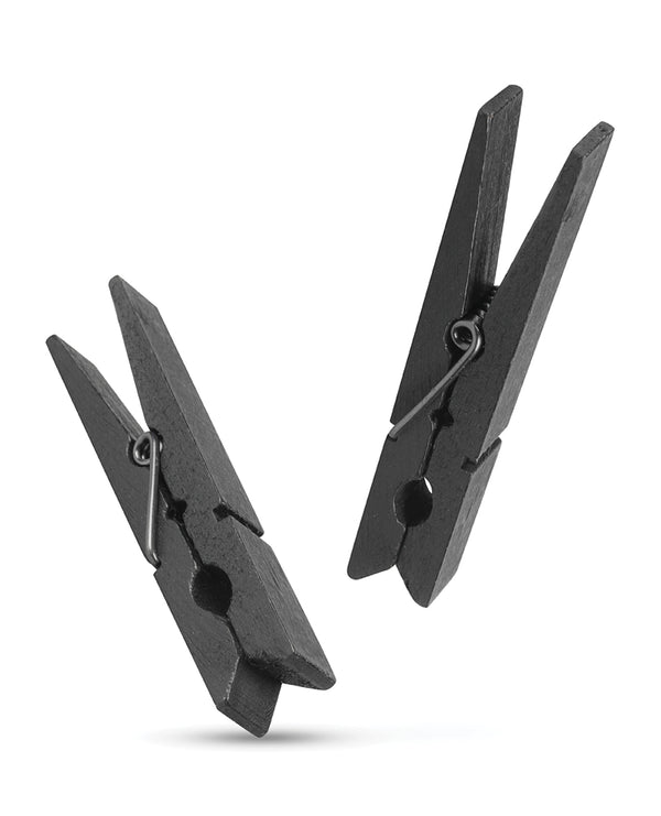 Easy Toys Clothes Pin Nipple Clamps - Black