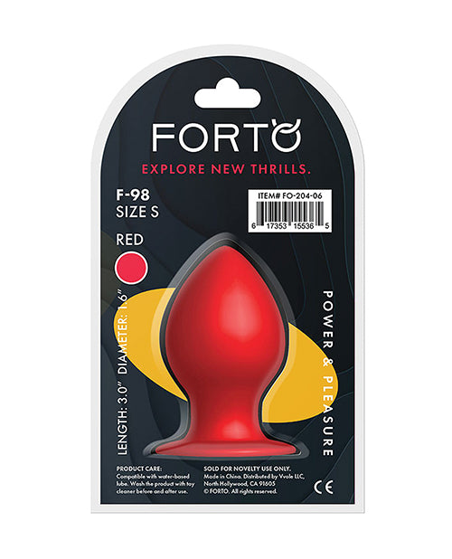 Forto F-98 Plug - Small Red