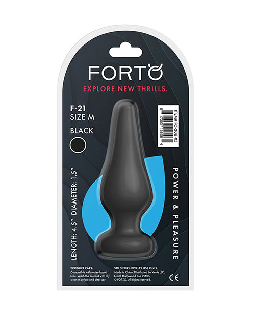 Forto F-21 Plug - Medium Black