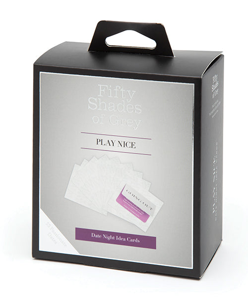 Fifty Shades of Grey Play Nice Date Night Idea Cards