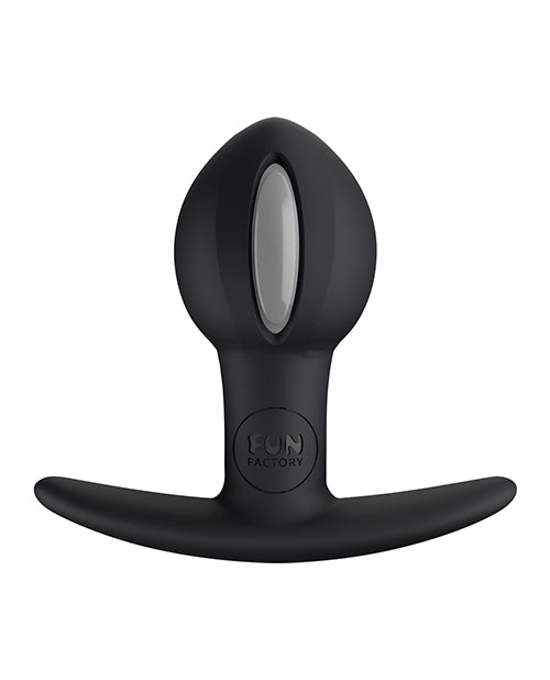 Fun Factory B Ball Uno Weighted Ball Butt Plug - Black/Grey