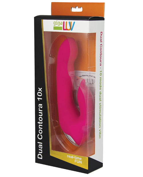 GigaLuv Dual Contoura - 7 Functions Pink