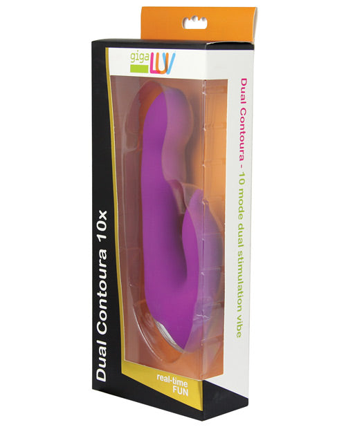 GigaLuv Dual Contoura - 7 Functions Purple