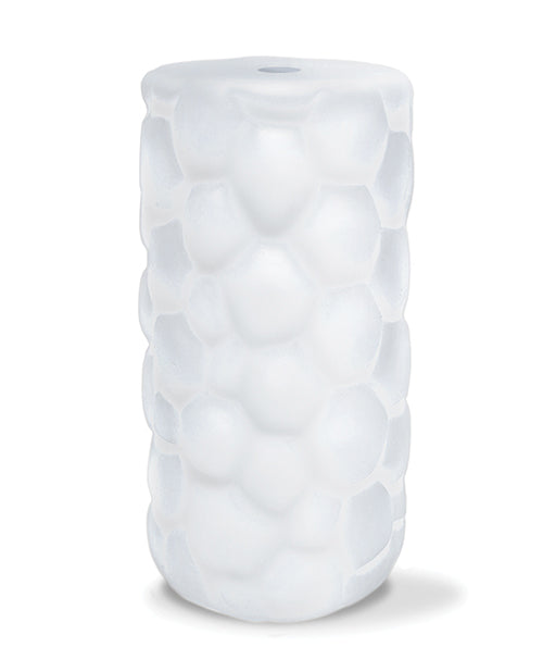 Naughty List Gift Tight Textured Stroker - White