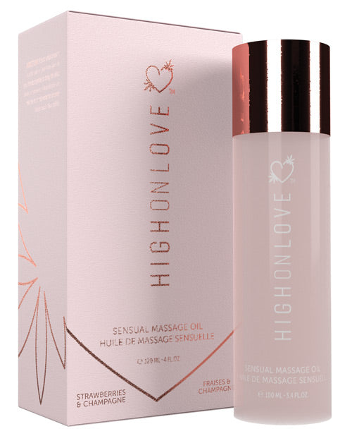 High On Love Hemp Massage Oil - 3 Scents