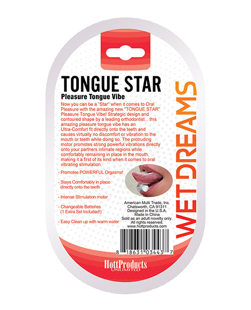 Wet Dreams Tongue Star Vibe - Assorted Colors