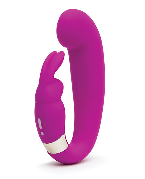Happy Rabbit G Spot Clitoral Curve Vibrator - Purple