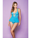 Dark in Love Teddy Teal XL