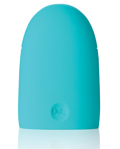 Ooh by Je Joue Vibrating Mini Pebble (Motor Sold Separately JJMMO-WH) - Turquoise