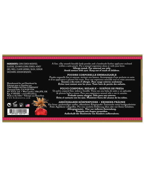 Kama Sutra Honey Dust 6 oz - Assorted Scents