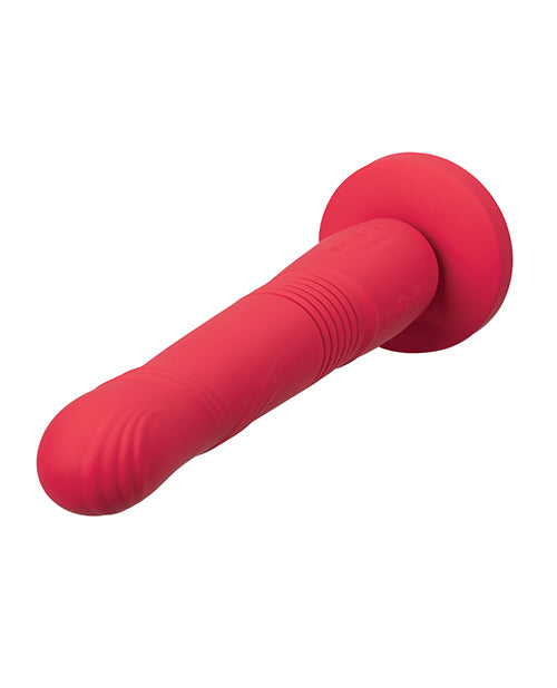 =Lovense Gravity Thrusting Dildo - Red